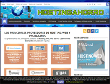 Tablet Screenshot of hostingahorro.com